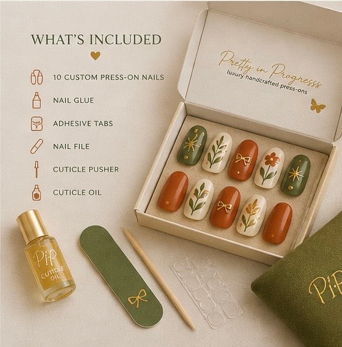Custom Press-On Nail Set ✨